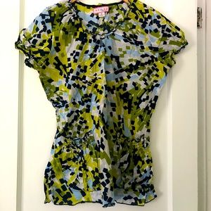 Lightweight summery scrub top from Koi, size M